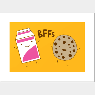 Bffs Milk and Cookie Posters and Art